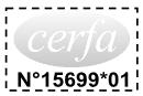 Logo Cerfa 15699